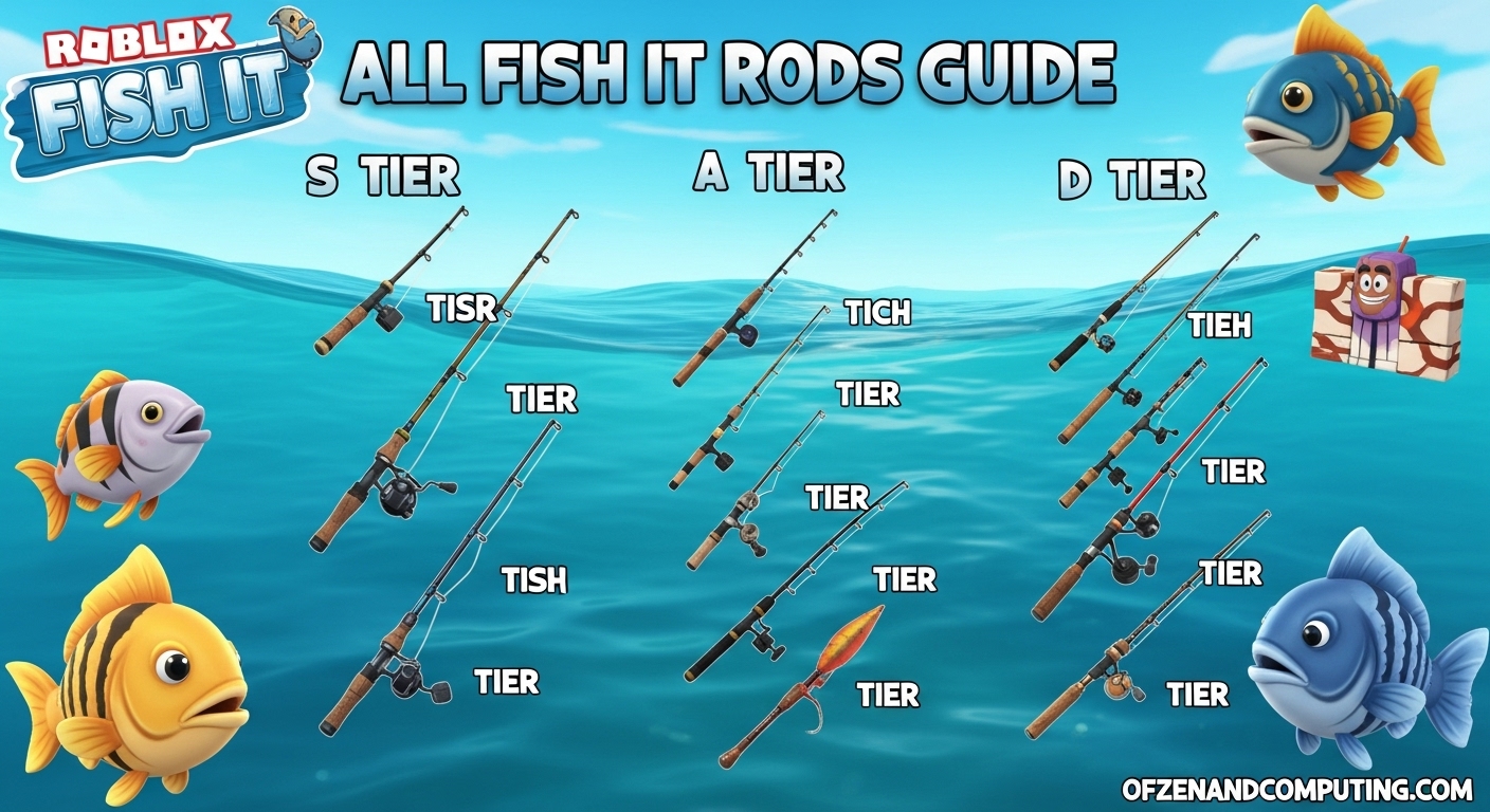 All Fish It Rods How To Get Them June 2026 Best Rods Tier List All Fish It Rods How To Get Them 