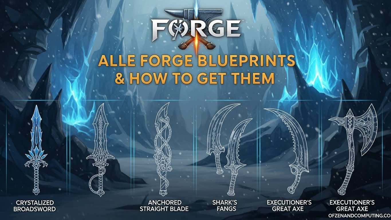 All The Forge Blueprints How To Get Them March 2026 Complete Guide All The Forge Blueprints How To Get Them 1 