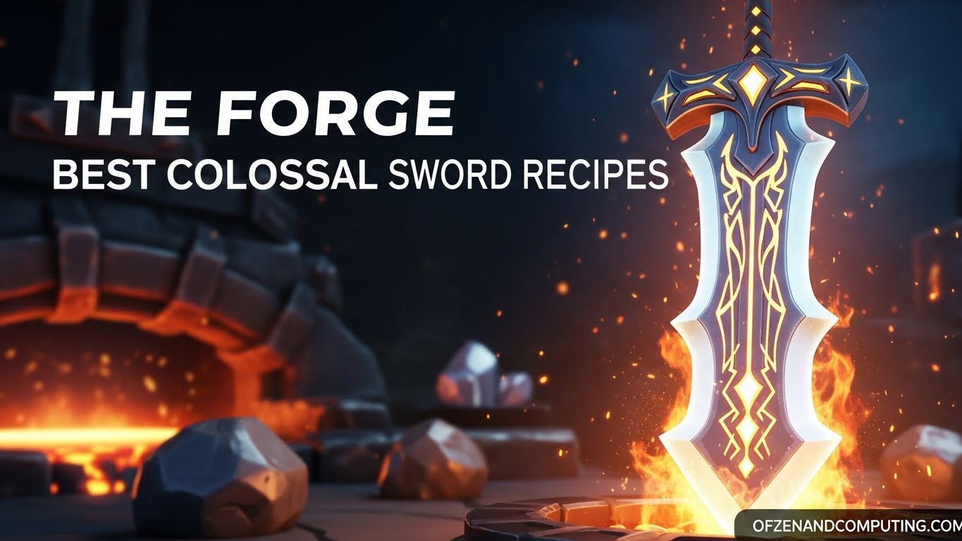 The Forge Best Colossal Sword Recipes March 2026 Ultimate Guide The Forge Best Colossal Sword Recipes 
