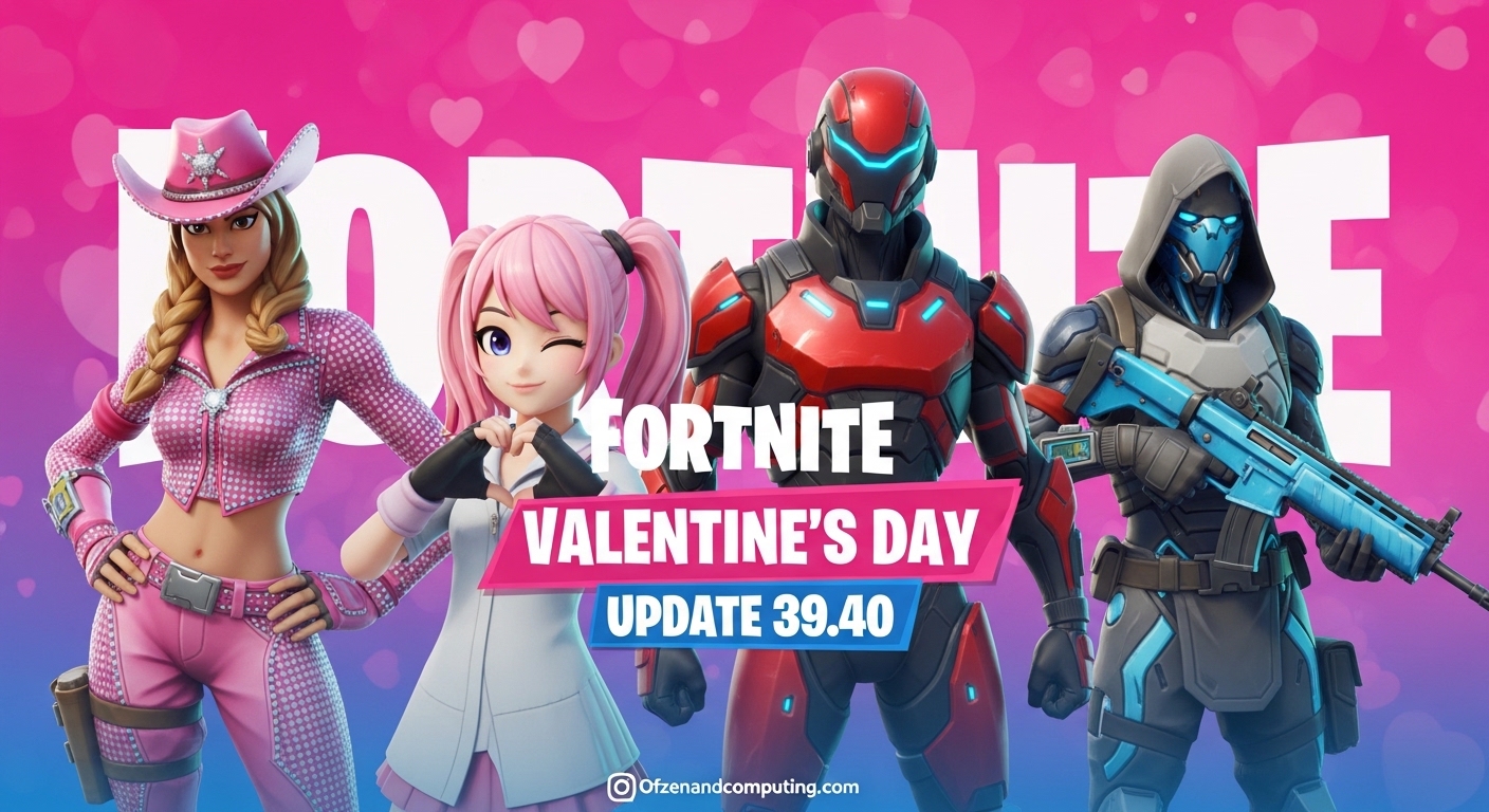 Fortnite Update 39 30Early Patch Notes February 2026 Complete Crown Fortnite Valentines Day Update 39.40 