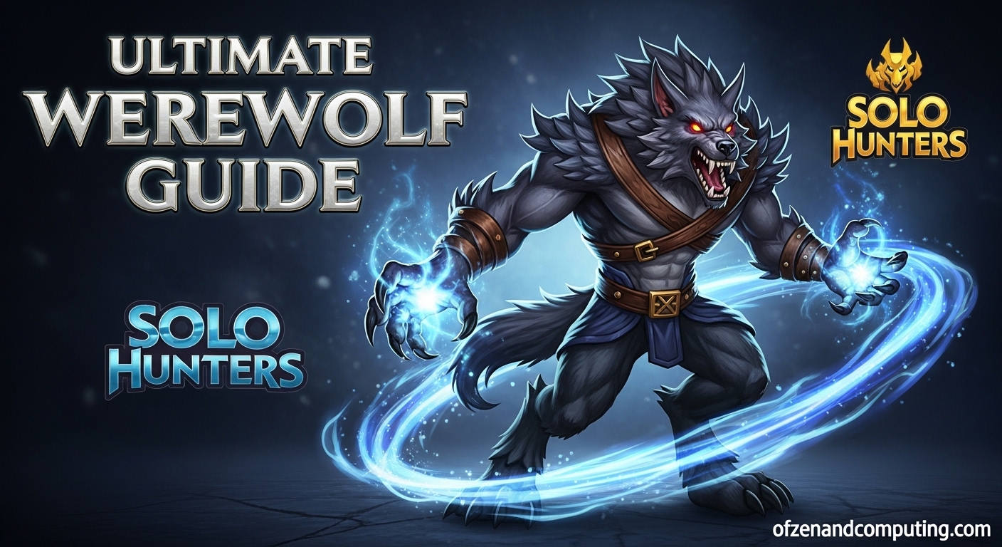 How To Get Werewolf Solo Hunters March 2026 Complete Build Guide How To Get Werewolf Solo Hunters 