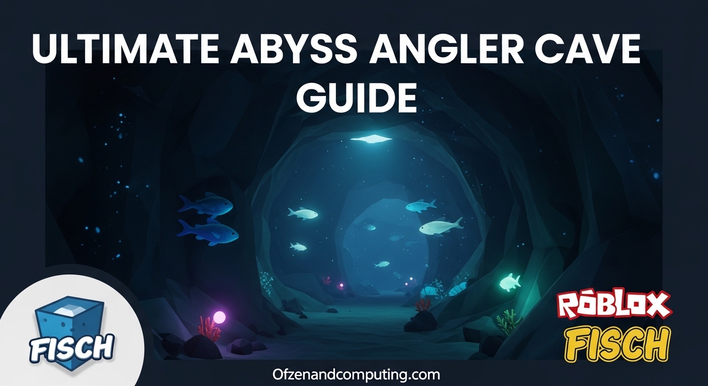 Roblox Fisch March 2026 Complete Abyss Angler Cave Guide Roblox Fisch 