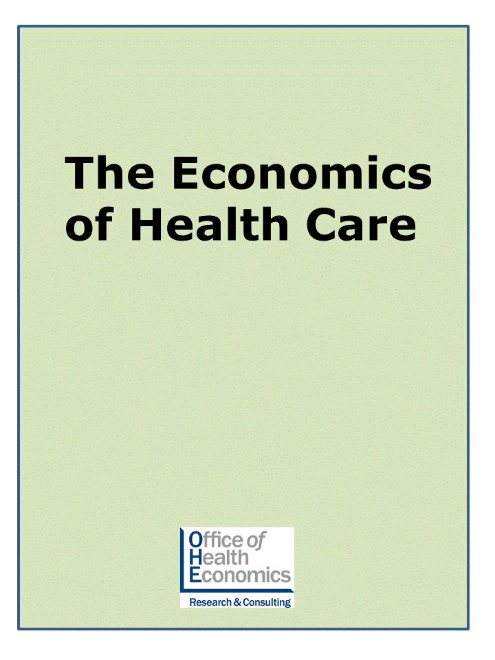The economics of health care