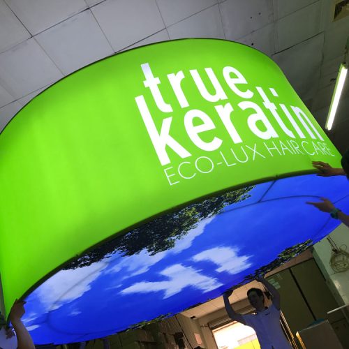 LED-Hanging-Display---Round Round LED Hanging Banner