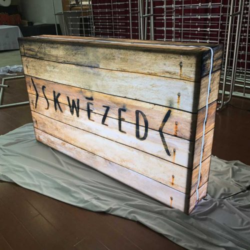 LED-lightbox LED lightbox shelf