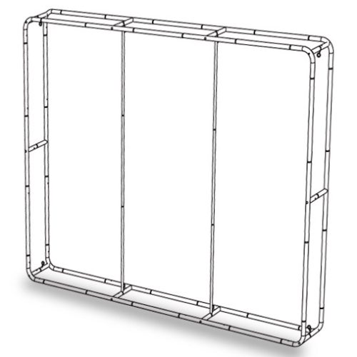 Snap-Lock-System Frame for LED Display