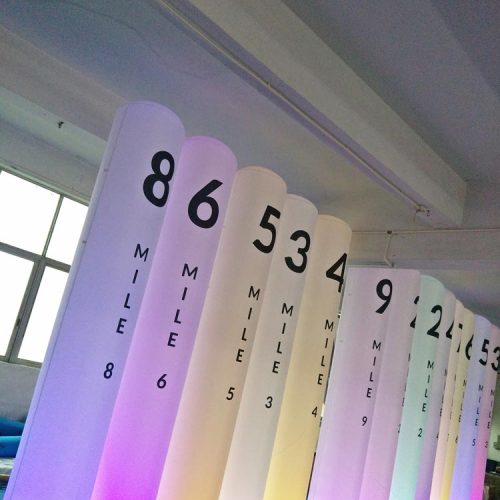 LED Inflatable Tube Banners