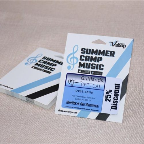 Rack Card with Slots
