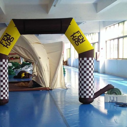 Inflatable Arch with Constant Air Fan