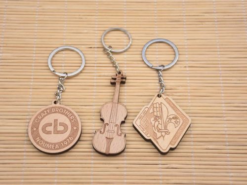 Wooden Keychains