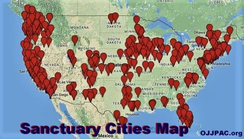 Sanctuary Cities Map Sanctuary Map Sanctuary Cities List Of Sanctuary Tn Sanctuary Cities Map.JPG