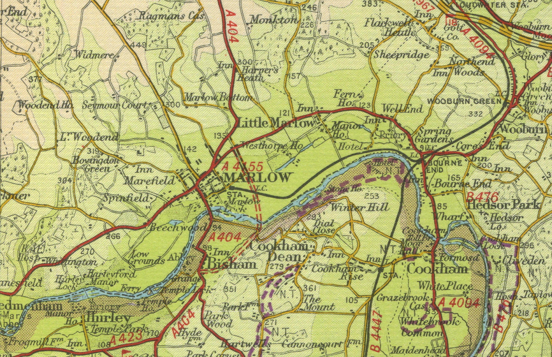 Map Of Marlow England At Emma Sparks Blog Map Marlow 