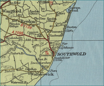 Southwold Shops Map Southwold Gifts And Homeware KXBBAD Southwold Map 