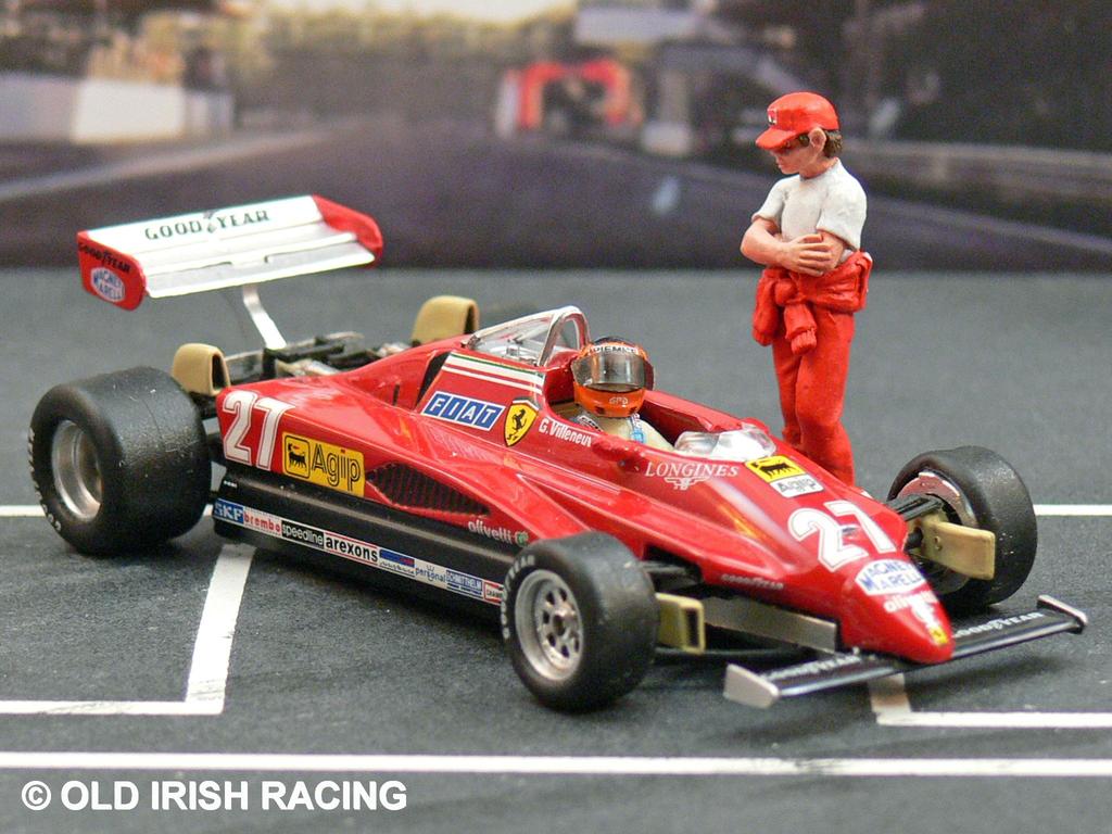 Ferrari Gp F1 Cars Old Irish Racing Model Collection