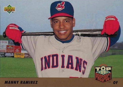 1993 Upper Deck Manny Ramirez Cleveland Indians 433 Baseball Card For Sale Online Ebay 