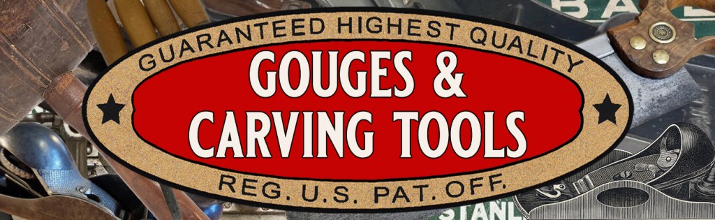 Gouges and Carving Tools Page Header