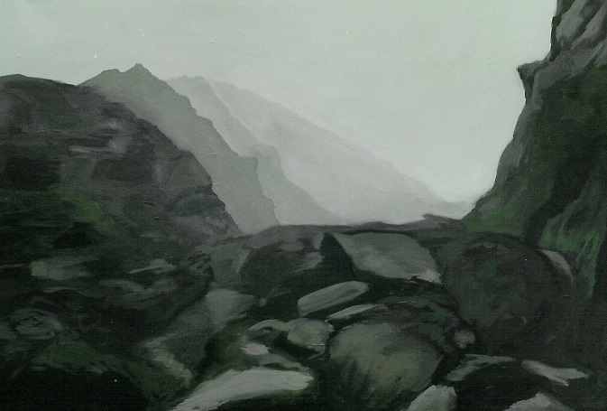Devil's Ladder, €1150 70x100cm, oil on canvas