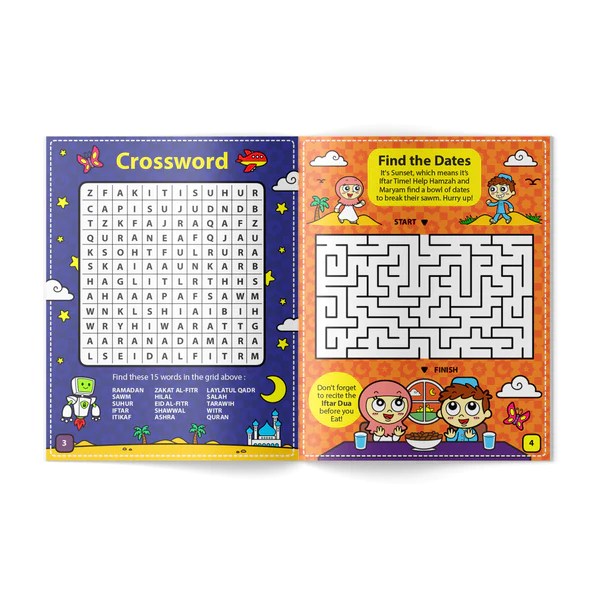 Ramadan Activity Book | Learn all about Ramadan | My First Ramadan - Image 4