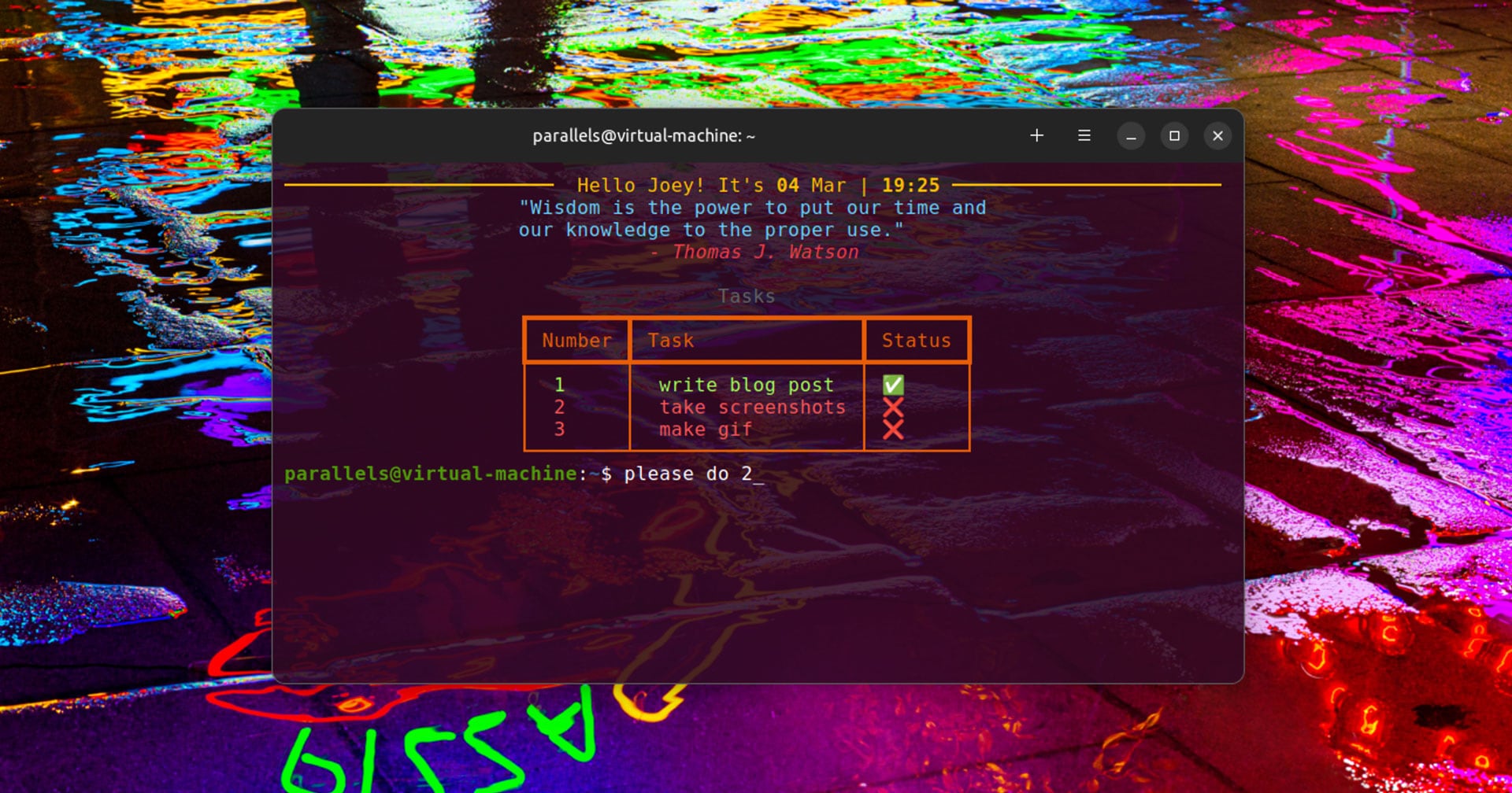 Please CLI tool for Linux