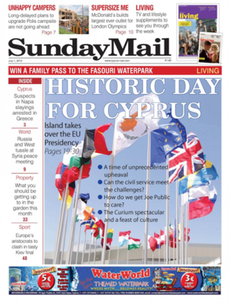 Ιστορική μέρα για την Κύπρο. Ο κυπριακός τύπος σήμερα. 