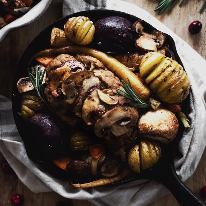 Holiday Oven Roasted Seitan [Vegan] One Green