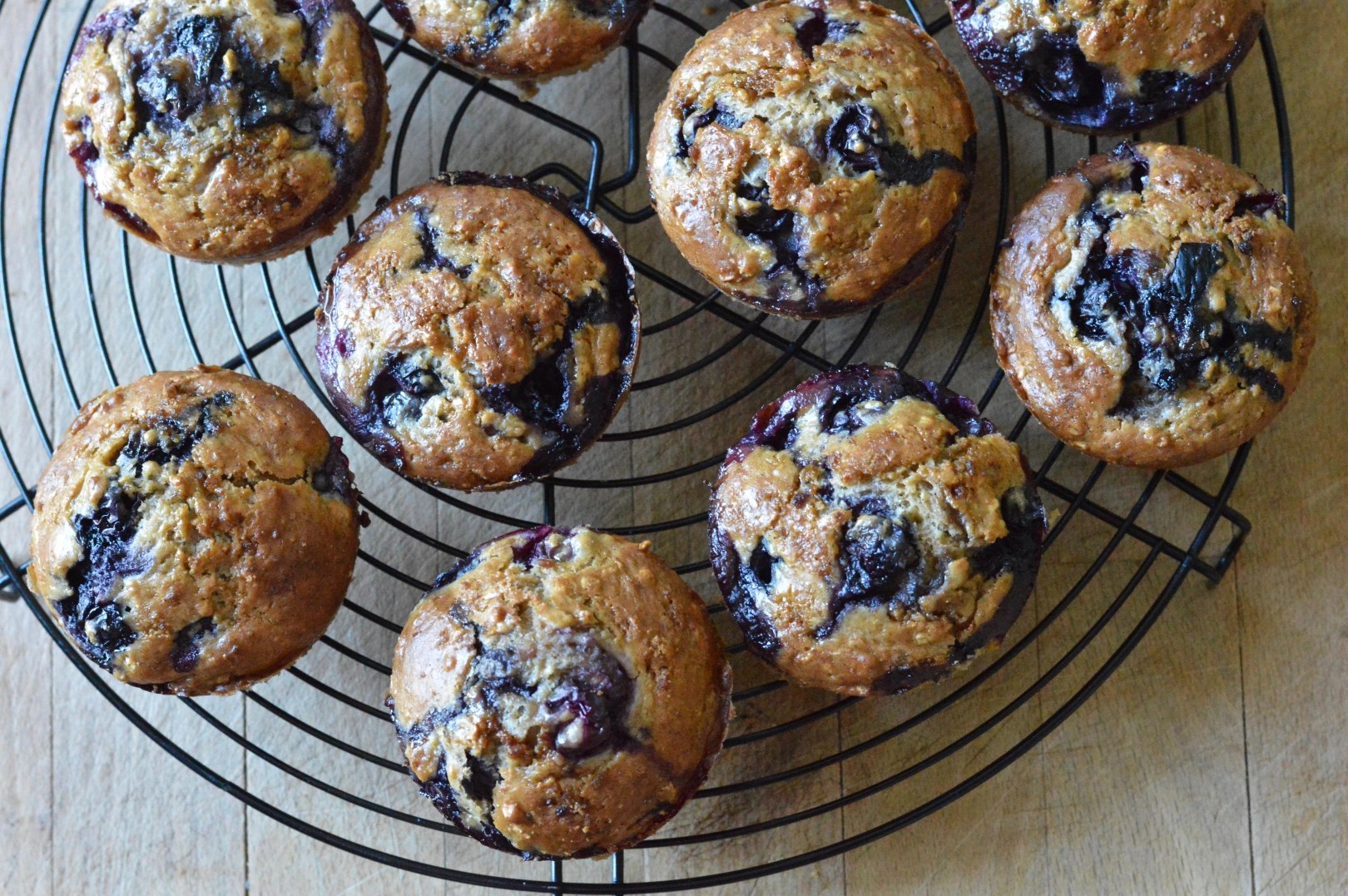 Fresh and Healthy Blueberry Muffins