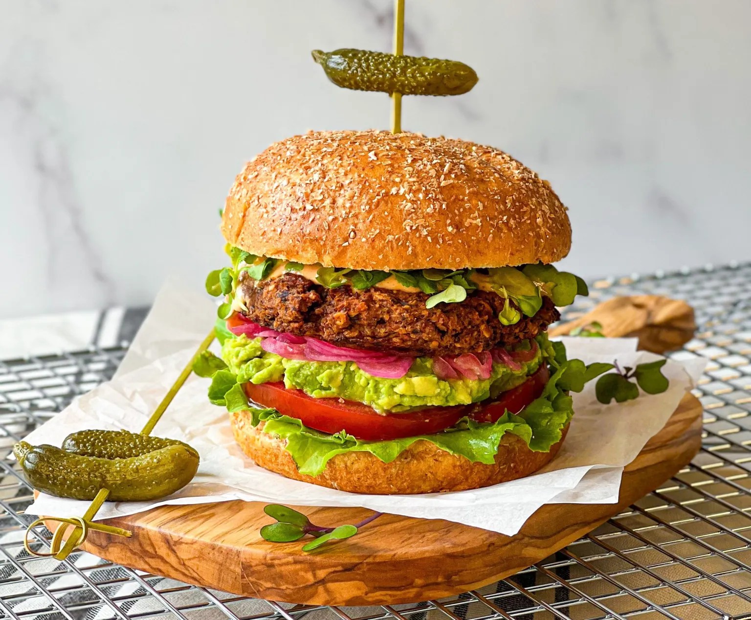 Best Ever Veggie Burger