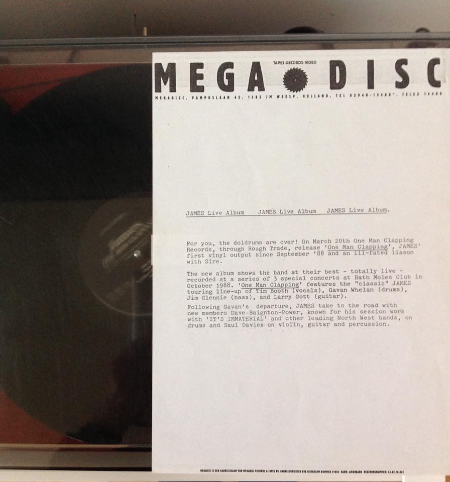 One Of The Three | One Man Clapping- The James Band Archive