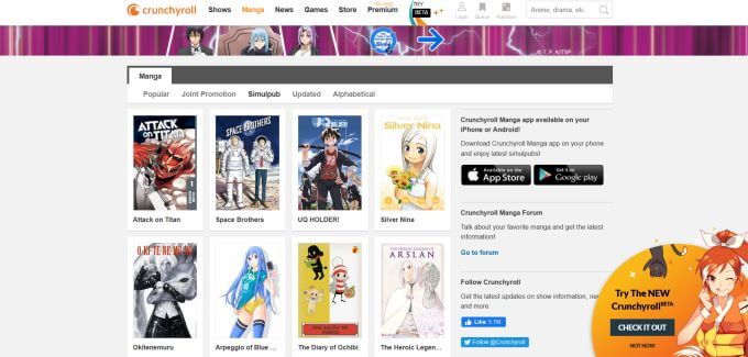 Free manga sites for you to read manga online free ; 8 Best Sites To Read Manga Online For Free
