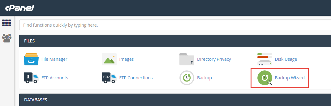  Tạo bản sao lưu trong cPanel bằng Trình hướng dẫn sao lưu "width =" 1070 "height =" 342 "title =" 12 lý do tại sao cPanel Web Hosting tốt nhất cho Người mới bắt đầu 7 "data-recalc-dims =" 1 "/ > </p>
<p> Sao lưu trang web của bạn thường xuyên là điều bắt buộc, vì theo cách này, bạn sẽ giảm nguy cơ mất dữ liệu. Thuật sĩ sao lưu có thể giúp bạn thực hiện việc này chỉ bằng vài cú nhấp chuột: lưu trữ dữ liệu quan trọng trên các kênh và phần cứng khác nhau và bạn cũng có khả năng chuyển dữ liệu này sang một máy chủ khác nếu bạn chọn làm như vậy. </p>
<h3> <span class=