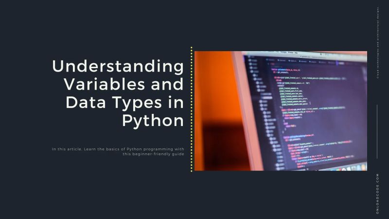 Understanding Variables And Data Types In Python Python Coding - Elegant Space Design - Mobile