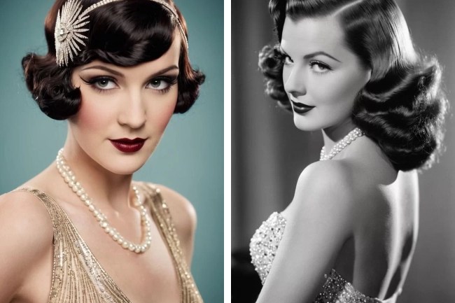 Timeless elegance: unveiling the allure of vintage hairstyles « only