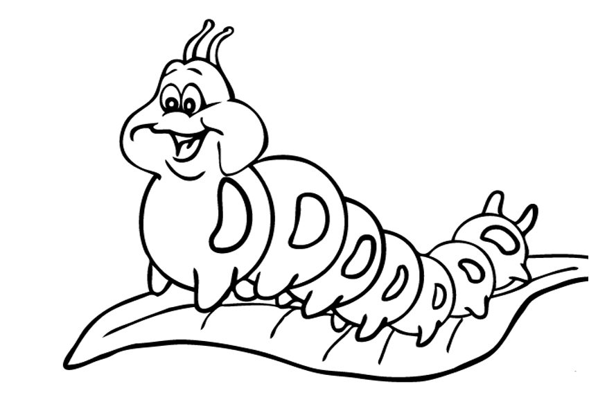 Customize the letters by coloring with markers or pencils. List Of Beautiful Caterpillar And Butterfly Coloring Pages