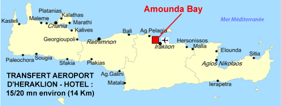H Tel Club Framissima Evasion Sentido Amounda Bay 4 Amoudara Cr Te Map 3901 