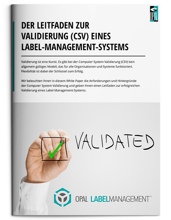 White Paper zur Computer System Validierung für ein Label Management System