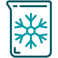Icon zur Darstellung einer eingefroren Etikettenversion