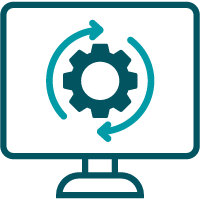 Icon zur Darstellung des Managed Service bei OPAL