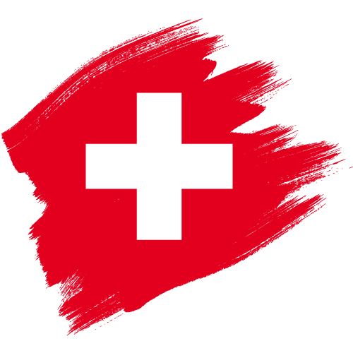 Flag of the "Confoederation helvetica" (Switzerland)