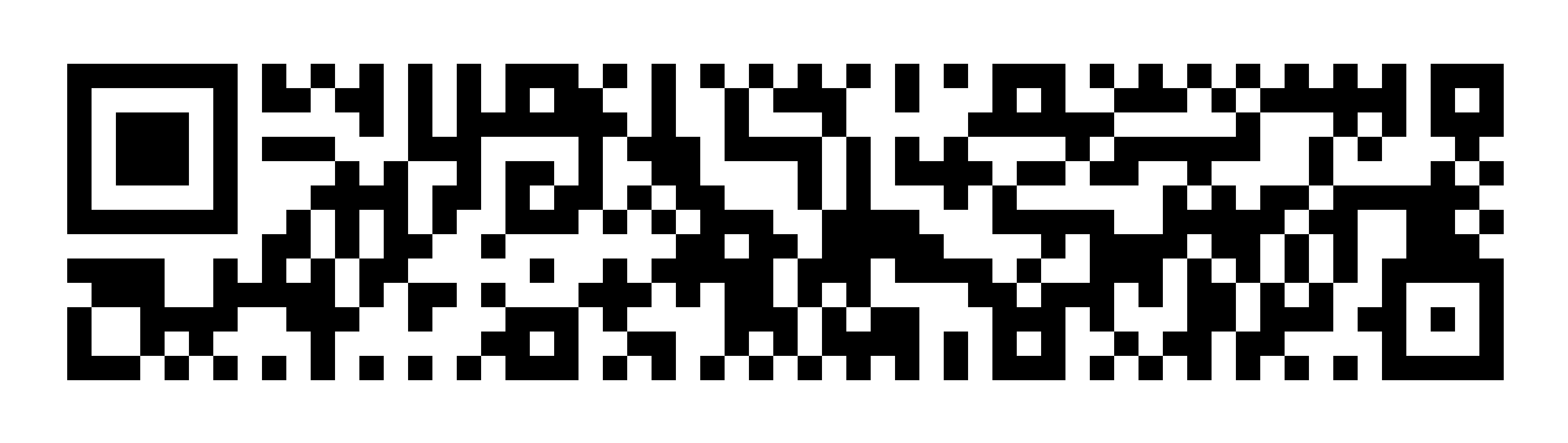 Neuer rMQR-Code als 2D-Code dargestellt
