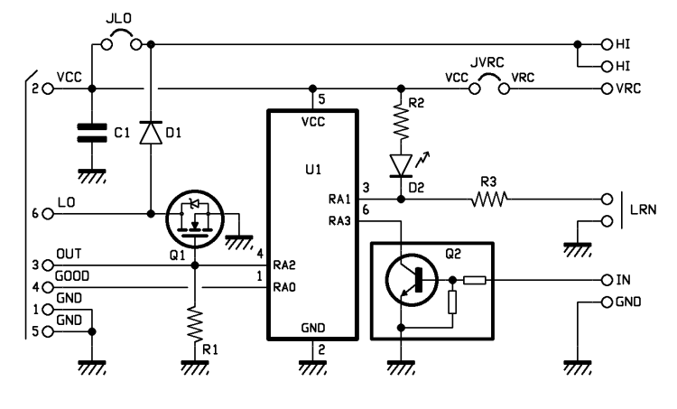 radio control circuit