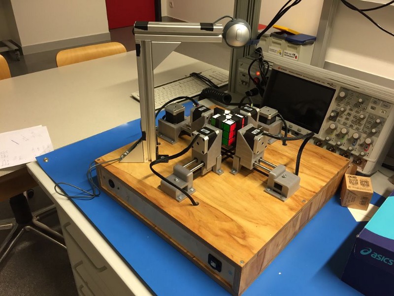 arduino rubik's cube solver kit