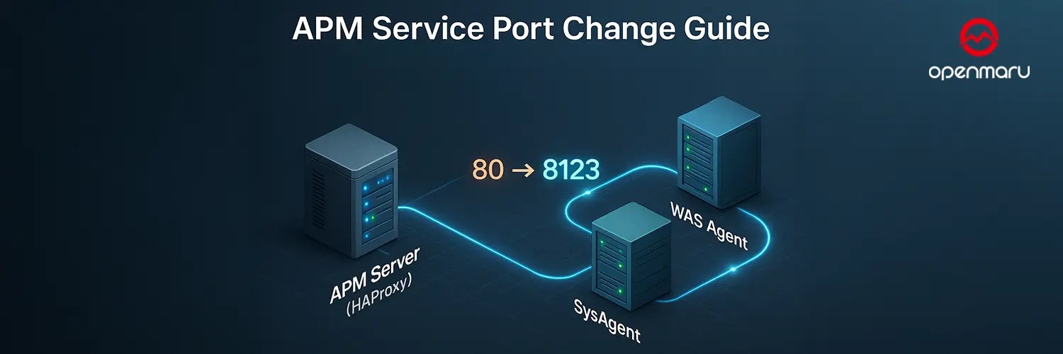 APM 서비스 포트 변경 방법 가이드