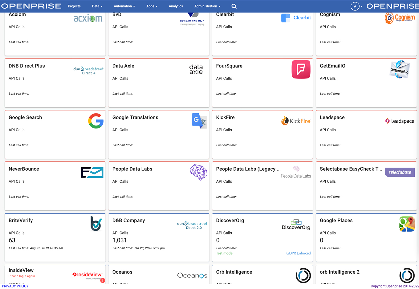 data unification multiple data providers snapshot