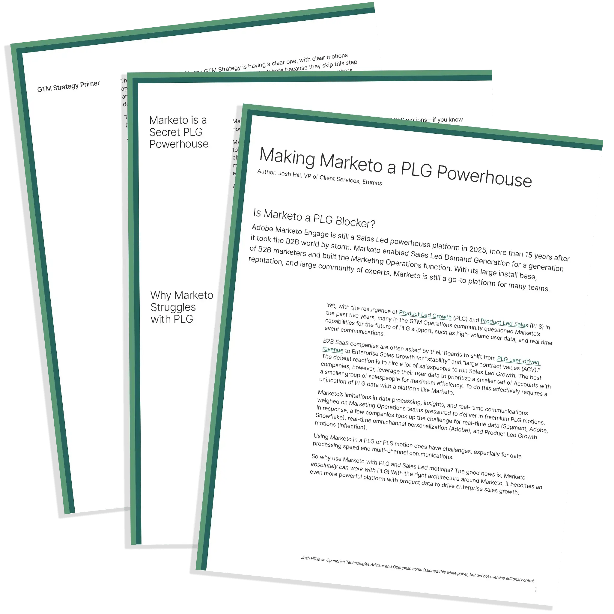 Making Marketo a PLG Powerhouse