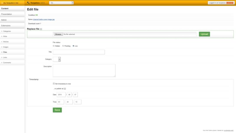 Textpattern Basic Tutorial Textpattern Cms User Documentation - Best Space Illustrations in Desktop
