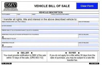 free bill of sale form pdf word templates download 2020