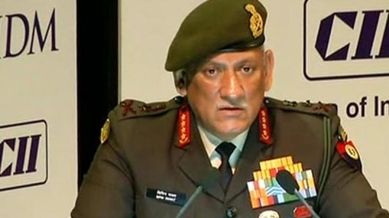 This is what General Rawat said when a journalist asked him about ...