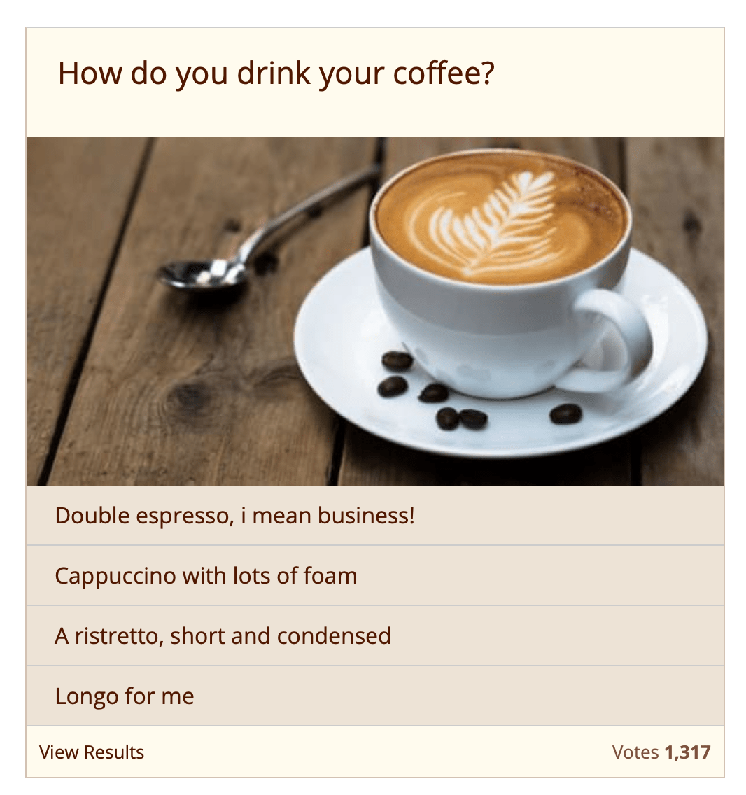 It is free and easy to install in wordpress. WordPress Poll Plugin - Add a Poll to Your Wordpress Site in Seconds