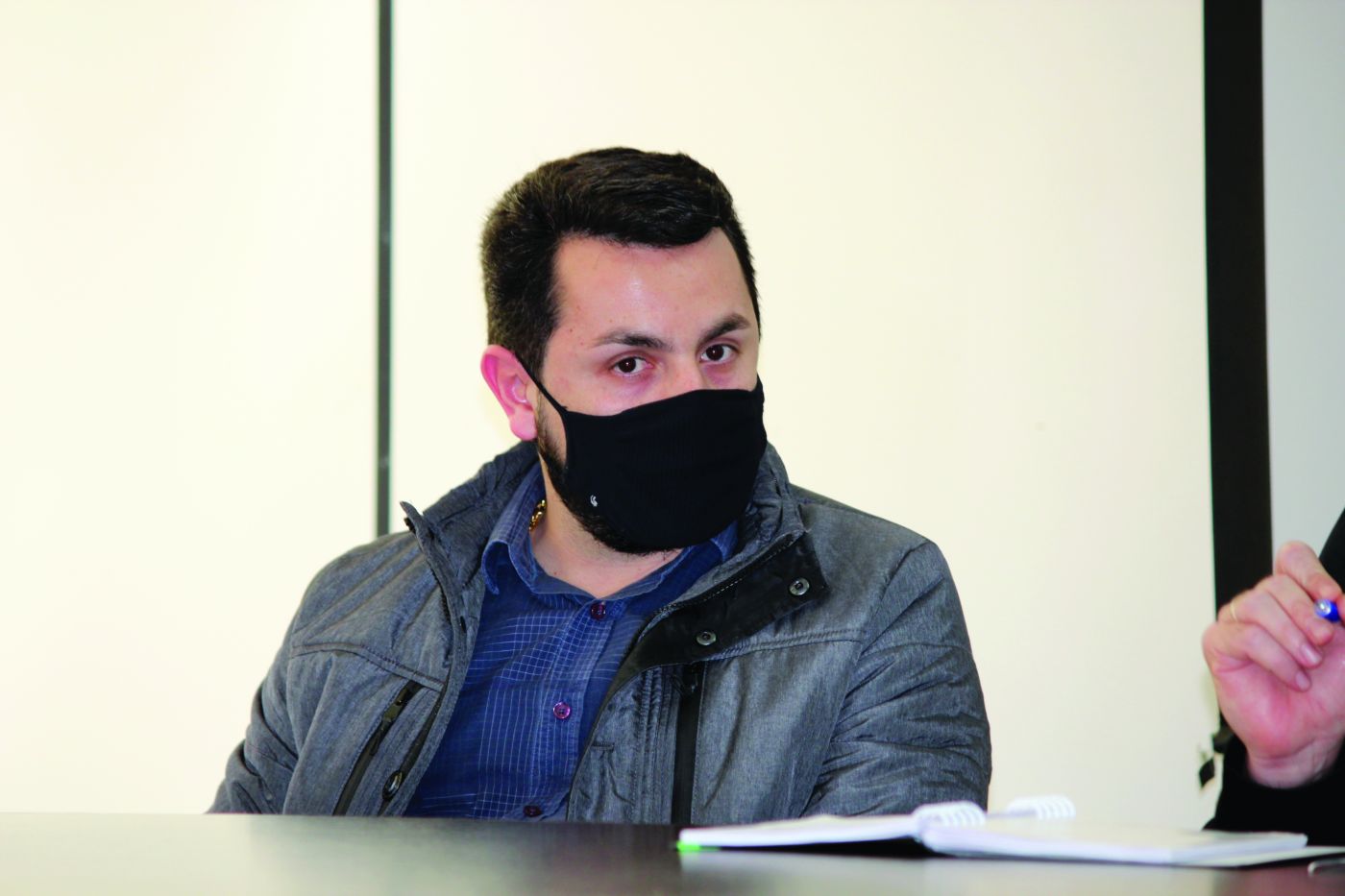 Delegado da Polícia Civil, Rodrigo Baptista Santos: “Quase 100% dos crimes que conseguimos resolver têm contribuição por meio da identificação através de imagens” (Foto: Maria Cristina Kunzler/OP)