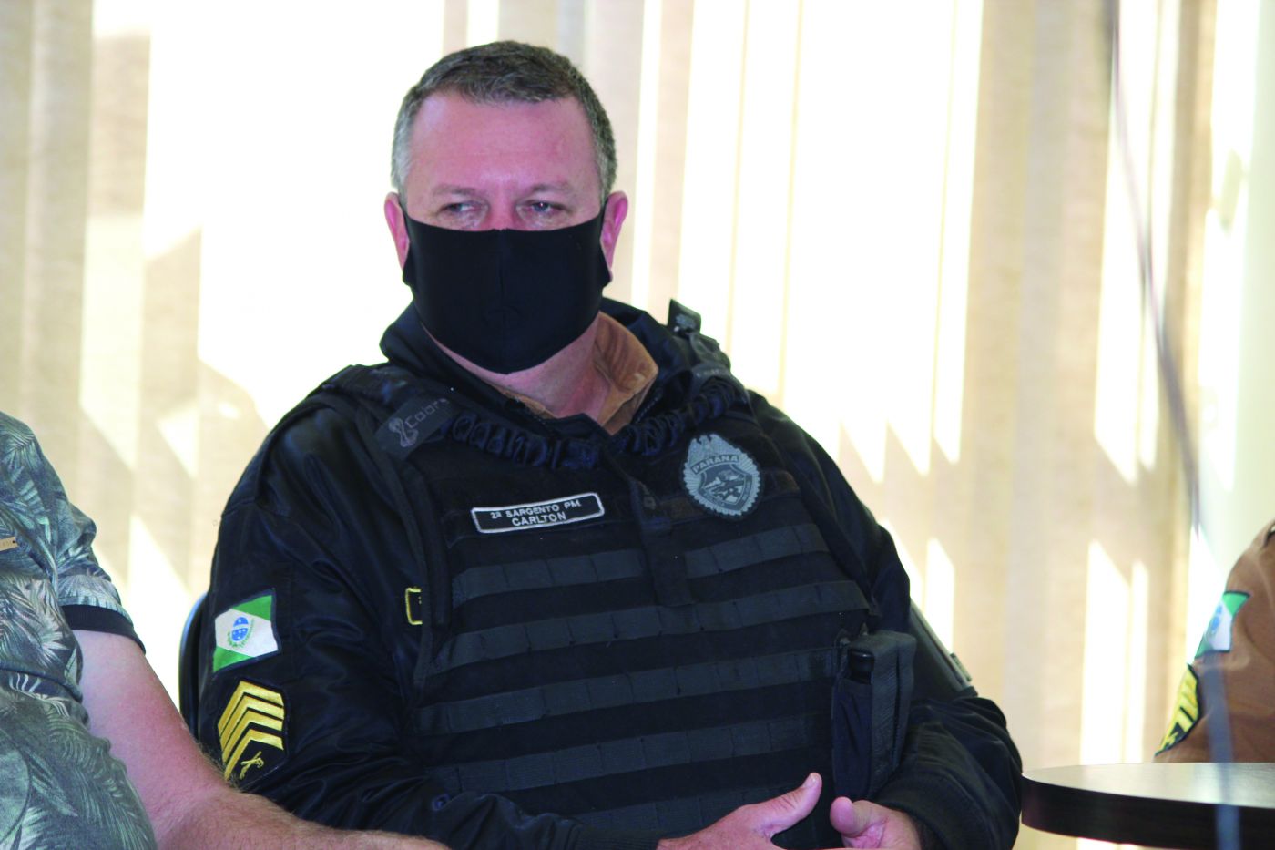 Comandante da Rotam, sargento Marcos Carlton Hennig: “A iniciativa é de suma importância e um passo muito grande que o município está dando. Podem ter certeza que a iniciativa vai dar grandes resultados” (Foto: Maria Cristina Kunzler/OP)